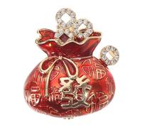 Hemobllo Broche Porte-chance pour Femme Décorative pour Chapeau et Vêtement Style Chinois pour Costume et Manteau