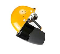 Hemobllo Casque De pour Soudeur avec Écran Noir Léger Et Confortable Sécurité Anti-éclaboussures Design Créatif Et Portable Jaune Support