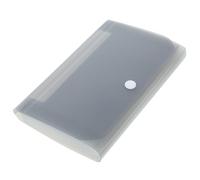 Hemobllo Classeur Dossier Accordéon Petit Format A6 en Plastique Léger et Facile à Transporter Accordéon pour Organiser Documents et Factures