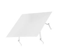 Hemobllo Déflecteur Pare-brise Anti Soufflage Direct de Climatiseur Central Carré Réglable en Acier Inoxydable et Abs pour Bouche D'air pour Maison et Bureau