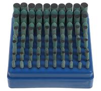 Hemobllo Ensemble de 100 Têtes de Ponçage en Caoutchouc Vert pour Métal, Accessoires pour Outils Rotatifs, Remplacement Facile, Meules Abrasives Montées