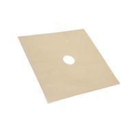 Hemobllo Feuilles de Revêtement pour Plaque de Cuisson à Gaz Ensemble de 4 Pièces de Revêtements de Four Découpés pour Brûleurs à Gaz Protecteur de Dessus de Cuisinière