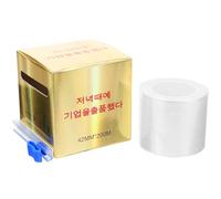 Hemobllo Film Protecteur Adhésif pour Tatouage 40 Mm Largeur Rouleau de Film Barrière pour Matériel de Tatouage pour Sourcils et Lèvres Usage Professionnel