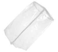 Hemobllo Housse de Protection Couvercle de Bouteille de Propane pour Bouteille de Gaz en PVC Transparent, Cylindrique, à Fermeture Éclair, pour Réservoir de Propane Extérieur, Remorque