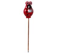 Hemobllo Humidimètre du Sol Détecteur D'humidité pour Plantes, Modèle à 1 Aiguille en Abs et Acier Inoxydable, Rouge, Contrôle D'arrosage, Compensation de Température, Intérieur