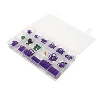 Hemobllo Kit de Joints Toriques Pratique pour Réparation en Caoutchouc avec Pièces, Assortiment Multi-tailles pour Climatisation Voiture et Ambiance Estivale Véhicules