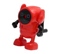 Hemobllo Léger Taille-crayon Simple D’utilisation, Plastique et Fer Rouge Robot, Cartoon, Affûteur, Manuel, à Manivelle, Maison Bureau, pour Garçon et Filles et Étudiants