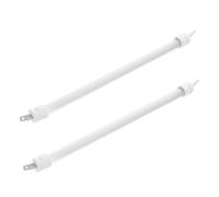 Hemobllo Lot de 2 Tubes de Chauffage en Quartz, Résistance Quartz Infrarouge, pour Radiateur Électrique et Séchage de Peinture, Haute Température
