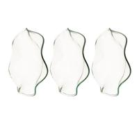Hemobllo Lot de 3 Bols Chauffe-Cire en Verre pour Lampe à Parfum, Plateau Chauffe-Bougie pour Aromathérapie et Fonte de Cire Parfumée