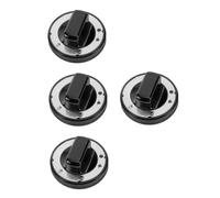 Hemobllo Lot De 4 Boutons De Cuisinière En Bakélite Résistants Aux Hautes Températures Couvercles De Casserole Wok Avec Couvercle Kit De Boutons De Four Universels Régulateur De Gaz