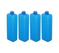 Hemobllo Lot de 4 Pains de Glace pour Rafraîchisseur d'air Compact en Plastique, Accessoires pour Glacière de Camping, Ambiance Estivale la Maison Plein Air