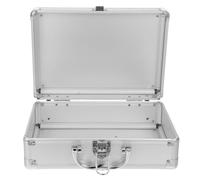 Hemobllo Mallette En Aluminium Vide Trousse À Médicaments Verrouillable Pour Usage Professionnel 11.40x8.06x4.13in
