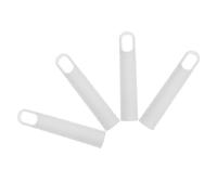 Hemobllo Manchon de Poignées de Rail en Plastique Léger 25mm Couvercle D'extrémité Intégré pour Accessoires de Vadrouille 4pcs, pour Bureau et Maison