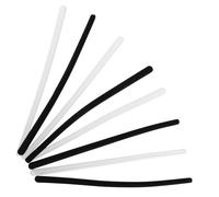 Hemobllo Manchons Antidérapants en Silicone pour Branches Métalliques de Lunettes Fines 4 Paires Coussinets d'Oreille Souples pour Usage Quotidien et Sport