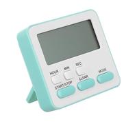 Hemobllo Minuteur Électronique Silencieux Vert pour Étudiants Mode Minuterie et Support en Abs, pour Jeux et Exercices, Fonctionne 2 Piles AAA Non Incluses