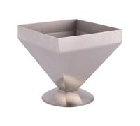 Hemobllo Moule Alimentaire Chinois en Acier Inoxydable Pyramidal à Quatre Angles pour Décoration Alimentaire Cuisine DIY Pratique