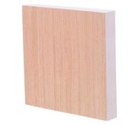 Hemobllo Note Adhésive Bloc-notes Adhésif Motif Bois 100 Feuilles Papier Beige, Notes de Rappel Détachables, pour Bureau et Environnement de Travail