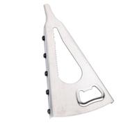 Hemobllo Ouvre-boîte Multifonction en Inox 1 Pièce, Outil D'ouverture pour Bouteilles de Bière et Canettes, Adapté Maison, Bars, Restaurants, Ustensile Cuisine Portable et Solide