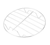 Hemobllo Panier Vapeur Multifonction pour Cuisson et Rangement à Domicile en Acier Inoxydable Robuste Cuisine Grille à Vapeur Support Pratique pour Assiettes et Ustensiles