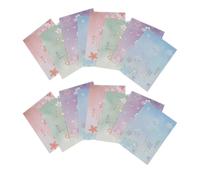 Hemobllo Papier à Lettres Surface Lisse pour Écriture B5 Motifs Floraux Élégants Japonerie 40 Pièces pour Correspondance et Calligraphie