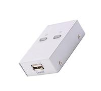 Hemobllo Partage USB Sélecteur Commutateur Partage Périphériques Scanner Imprimante Automatique Ordinateur Bureau sans Fil Traceur Courbes Équipements Branchement Logiciel