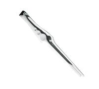 Hemobllo Pinces à Barbecue et Lot de 2 en Acier Inoxydable Argenté Multifonction Longues Poignées, Ustensiles Pratiques Cuisine Réunions Familiales