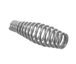 Hemobllo Poignée de Cheminée en Acier Inoxydable, Ressort, Argenté | Remplacement pour Poignées de Poêles à Granulés et Outils, Forme Tour Conique, Prise Confortable