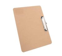 Hemobllo Porte-bloc A4 avec Pince à Faible Hauteur, Planche à Dessin Multifonctionnelle en Panneau de Densité et Métal, Portable pour Croquis et Voyage