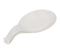 Hemobllo Porte-cuillères Tapis de Louche en Silicone Lot de 2 Motif Marbre Résistant à la Chaleur Support Compact pour Ustensiles Cuisine, pour Usage Domestique et Restauration