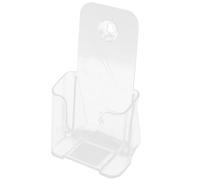Hemobllo Porte-documents Support Simple Monobloc Mural en Acrylique Transparent A6 Organisateur de Littérature Présentoir Pratique et Solide , Rangement pour Bureau et Salle D’étude