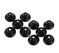 Hemobllo Protections en Silicone Noir Souples et Résistantes à Chaleur Lot de 10 pour Sonde de Thermomètre, Souples et Résistantes la Chaleur, pour Barbecue et Cuisson en Extérieur