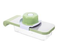 Hemobllo Râpe à Pommes de Terre Manuelle Coupe-frisoir, Trancheuse à Légumes, 1 Set, Vert Clair, Acier Inoxydable et Plastique, pour Légumes et Œufs, la Cuisine