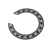 Hemobllo Rosace de 3 Acoustique Décorative en de Noir Pvc Guitare Lot Pièces Accessoires pour Personnaliser pour Guitares Classiques et Acoustiques Instrument