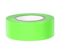 Hemobllo Ruban de Signalisation de Sécurité en Polyester Fluorescent Non Adhésif 2,5 Cm X 30 M Vert Clair pour Marquage Sol et Délimitation de Zones de Travail