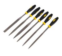 Hemobllo Set de Mini Râpes à Bois Poignée Confortable Lot de 6 en Acier et Plastique Motif de Dents Grossières, Outil pour Travailler le Bois Cuir
