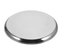 Hemobllo Siège D'assise Remplacement en Rond Acier Inoxydable de Coussin Facile à Nettoyer, Prévention Déformation Tabouret et Cantine Élève Célébrations Mariages