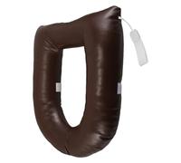 Hemobllo Siège de Toilette Surélevé Imperméable en Cuir Artificiel Eva pour Garçon et Filles et Seniors, Coussin Confortable et Pratique pour Accessoires Wc
