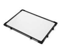 Hemobllo Tableau Blanc Panneau Mural Suspendu Effaçable à Sec Double Face en Feutre et Plaque Galvanisée, Multi-usage sans Taches pour Bureau et Maison