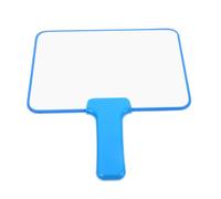Hemobllo Tableau Blanc Portable Bleu Multifonctionnel Double Face avec Poignée en Plastique, Palette de Réponse Magnétique pour Matériel Pédagogique et Fournitures Scolaires