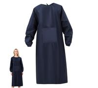 Hemobllo Tablier Homme Imperméable à Manches Longues, Couverture Complète, Tissu Résistant à L’usure, Cuisine et Laboratoire, Protection