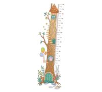 Hemobllo Toise de Croissance Autocollante en PVC sans Odeur, Adhésive et Facile à Coller, pour Chambres d'Garçon et Filles et Salons, Tableau des Tailles Précis pour Garçons