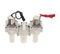 Hemobllo Vanne Électrovanne Wc Intelligente Modèle 13 Métal Plastique | Accessoire de Réparation à Double Impulsion, pour Bidet et Toilette, Protection L’eau, Usage Fiable