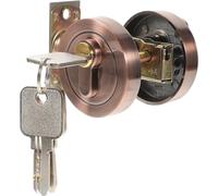 Hemobllo Verrou de Porte à Cylindre Simple en Alliage de Zinc Installation Simple et Surface Lisse pour Porte D'entrée ou Sécurisée