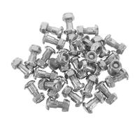 Hemobllo Vis de Charnière en Acier Inoxydable 30 Pcs pour Sécateur de Jardin, Kit de Remplacement Écrou et Rondelle, Pièces de Rechange pour Coupe-branches Manuel, Entretien Outil Jardin