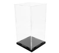 Hemobllo Vitrine pour Maquettes et Œuvres d'art Rangement Modèle Acrylique Transparente Facile à Nettoyer pour Bureau ou Centre Commercial