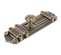 HEMOTON 1 Pc Brancher Vintage Porte Loquet Heavy Duty Porte Matériel Porte Coulissante Pêne Sécurité Targette Serrure à Pêne Coulissant Alliage De Zinc Bureau Porte En Alliage Démodé