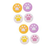 HEMOTON 8 Pièces Casquettes étui pour Outils électriques Bouchon à Bascule en Silicone Porte-Filtre Couverture de Manette Manchon de Manette saisir Chapeau à Bascule Patte de Chat poignée