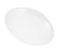 HEMOTON Abat-jour Rond en Acrylique avec Design Sl imensions 21,5x21,5x7 Cm, Cache-lumière Antireflet et Ultrathin pour Ventilateur de Plafond, Usage en Espaces de Vie et Bureaux