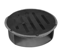 HEMOTON Bac à Cendres Grille de Précision et Ventilation Rond pour Poêle à Bois et Cheminée en Métal Accessoire pour Barbecue en Extérieur