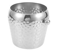 HEMOTON Baignoire Froide Bac à Glace Seau à Boisson Seau à Main Seau à Bière Seau à Glaçons Baril De Glace Seau à Vin Seau De De Bière Serveur De Bière Casier à Vin Acier Inoxydable Métal